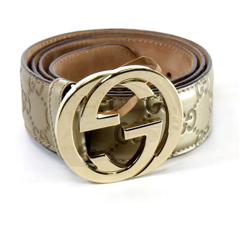 gucci gg belt gold